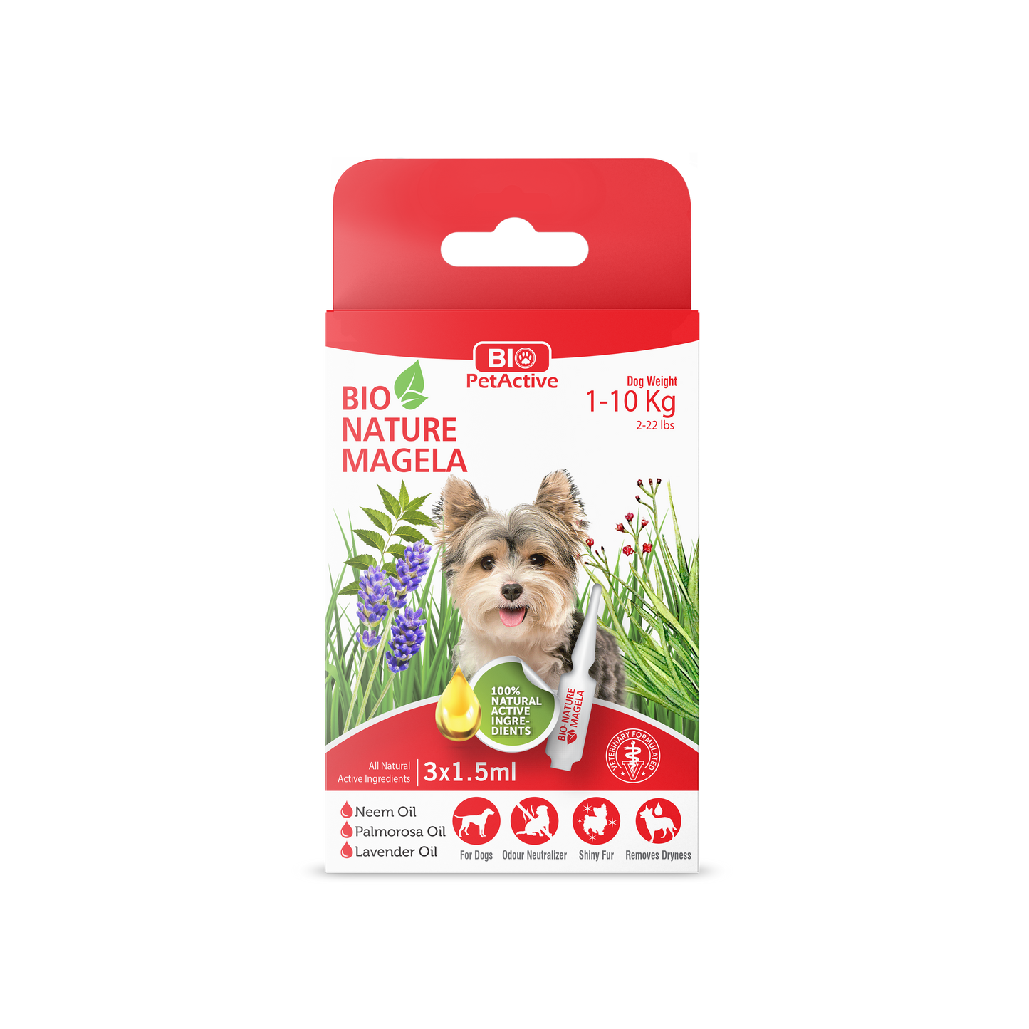 BIO-NATURE MAGELA | Spot-on Lösung für Hunde 1-10kg