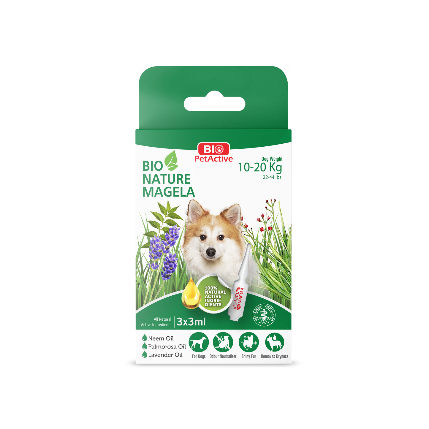BIO-NATURE MAGELA | Spot-on Lösung für Hunde 10-20kg