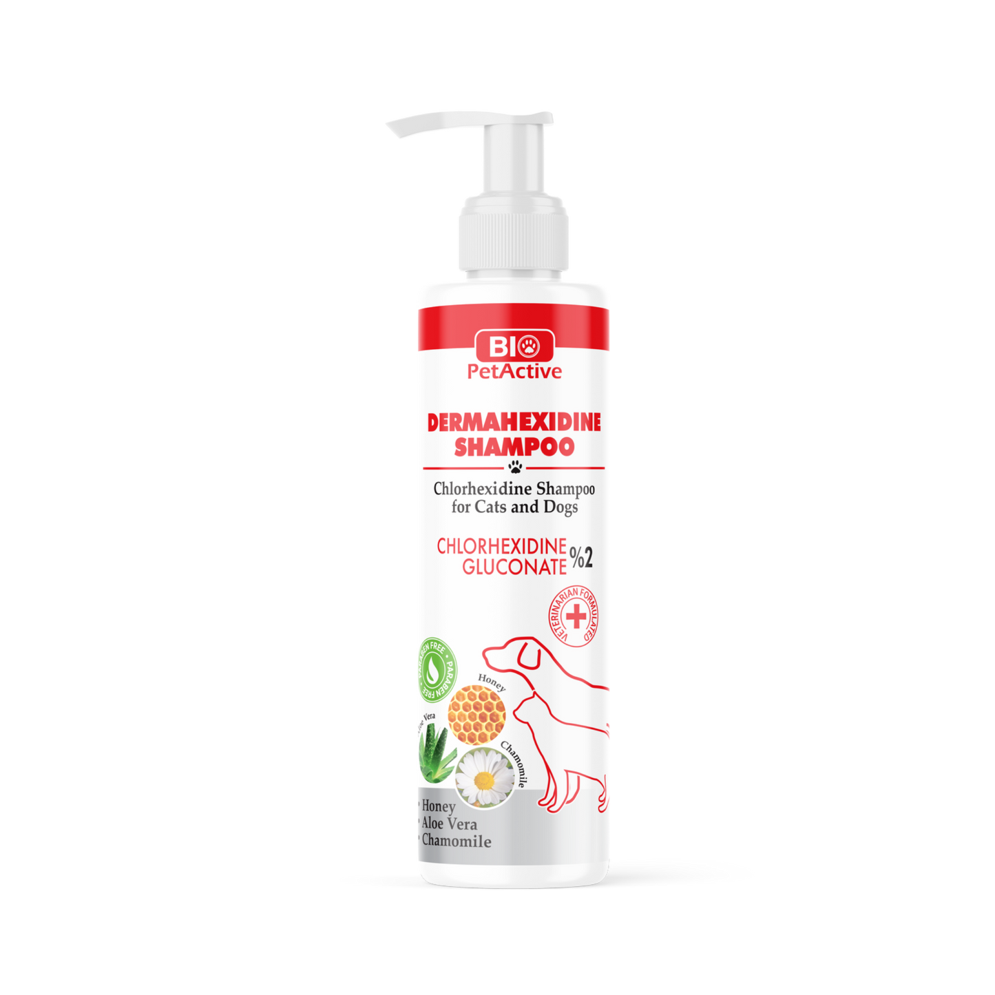 Dermahexidine Shampoo | Antiseptisches Shampoo für Katzen & Hunde