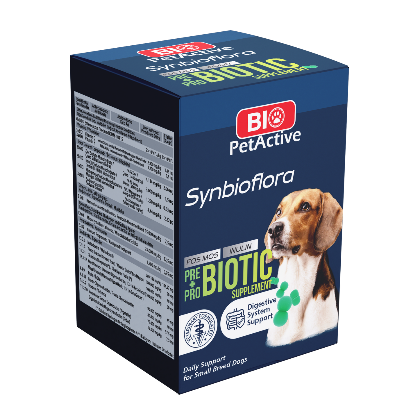 Synbioflora | Präbiotisches und Probiotisches Ergänzungsfuttermittel für Hunde