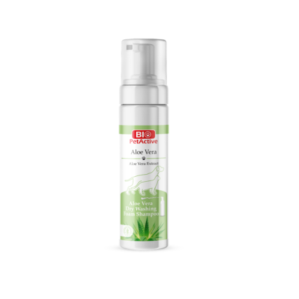 Aloe Vera Dry Washing Foam Shampoo
